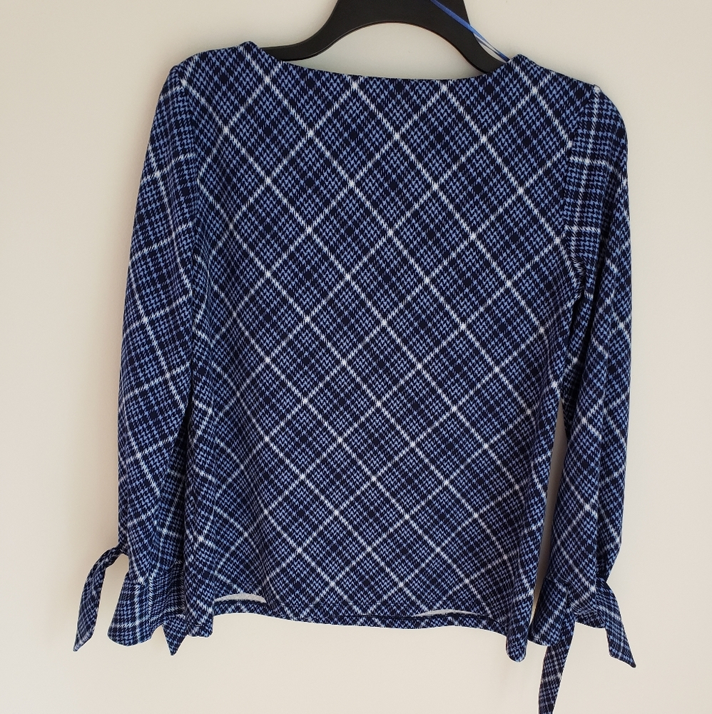 Charter Club Plaid Top - Picture 2 of 7
